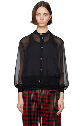 Black UC1E1203-2 Cardigan