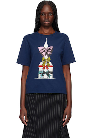 Navy UC1E1891-3 T-shirt