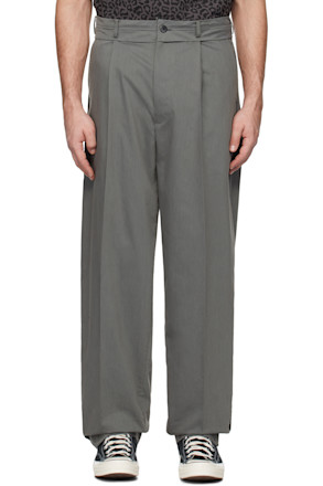 Gray Twill Trousers