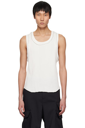 White UC1E4803 Tank Top