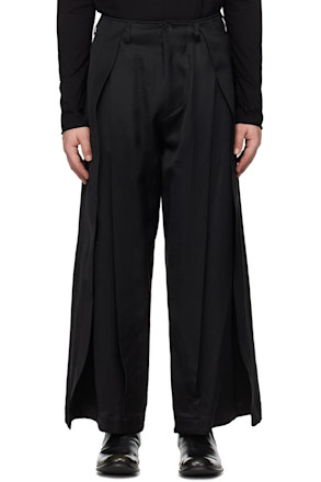Black Ana-Kama Trousers