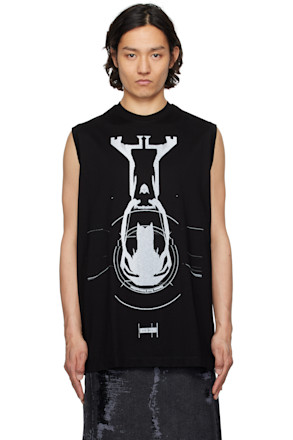 Black Anima Sleeveless T-shirt