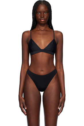 Black Triangle Bikini Top