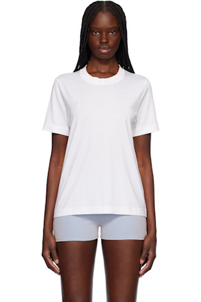 White Midweight T-shirt