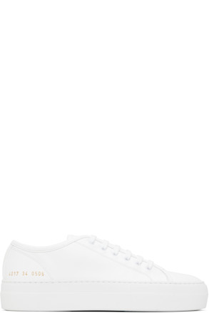White Tournament Low Super Sneakers