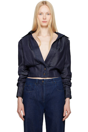 Navy Ada Denim Jacket