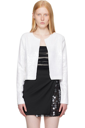 White Keid Cardigan