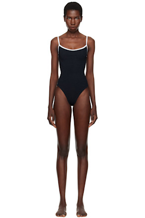 Black & White Pamela Contrast Swimsuit
