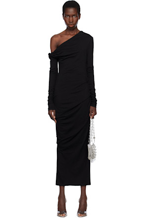 Black Elemental Manahou Maxi Dress