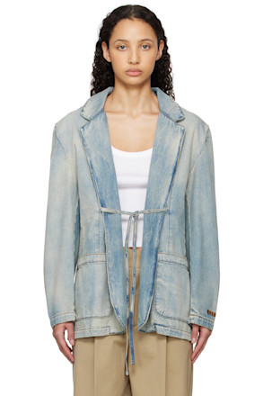 Blue Faded Denim Jacket
