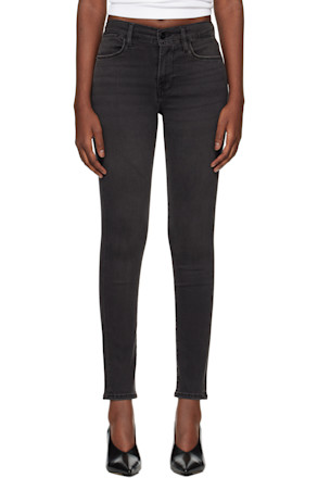 Black 'Le High Skinny' Jeans