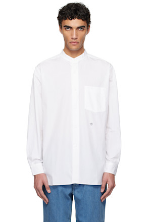 Off-White Band Collar Wind Shirt