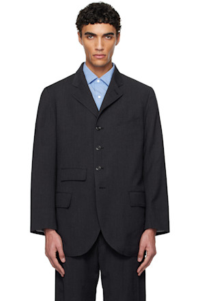 Gray Sack Blazer