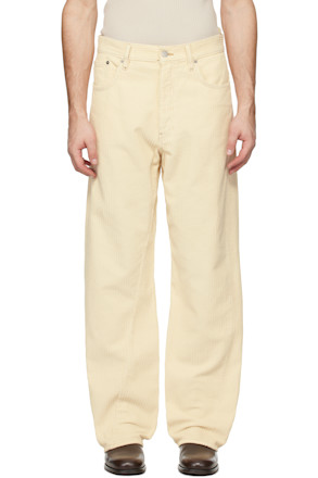 Off-White Wide Twist Cord Trousers