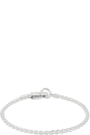Silver Rope Bracelet