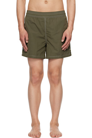 Khaki Beach Swim Shorts