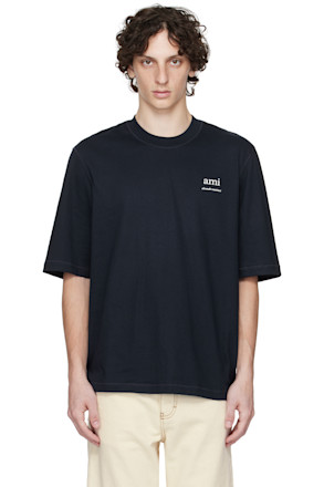 Navy Cotton T-shirt