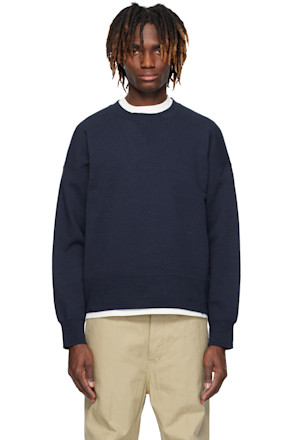 Navy Court L/S Sweatshirt