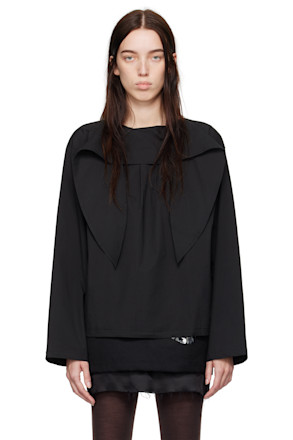 Black Compass Blouse