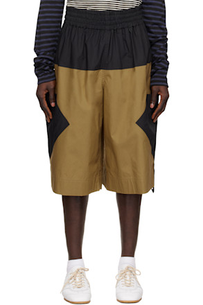 SSENSE Exclusive Black & Brown Champion Shorts