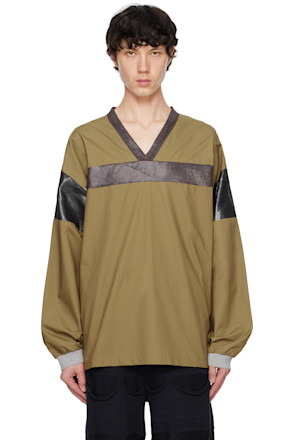 SSENSE Exclusive Brown Lateral Shirt