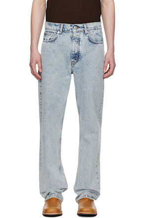 Blue Classic Cut Jeans