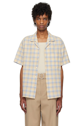 Yellow & Blue Check Shirt