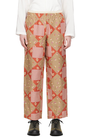 Multicolor Print Collector Trousers
