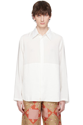 Off-White Maker Gauze Modal Poly Classic Shirt