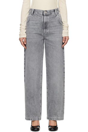 Gray Regular Jeans
