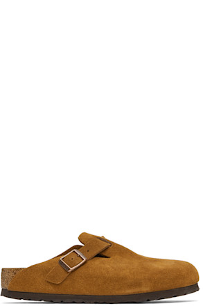 Tan Regular Boston Soft Footbed Slip-on Loafers
