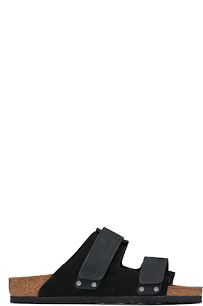 Black Regular Uji Sandals