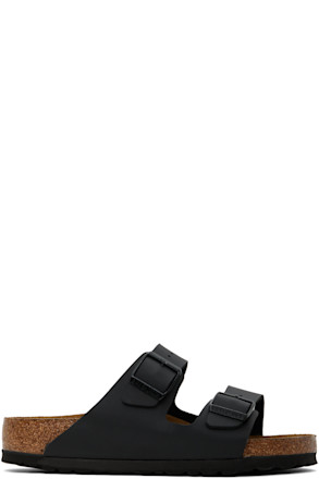 Black Regular Arizona Sandals