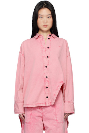Pink Diana Denim Shirt