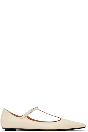 Off-White Juno Ballerina Flats