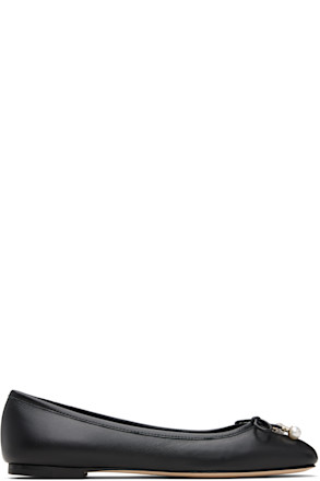 Black Elme Ballerina Flats