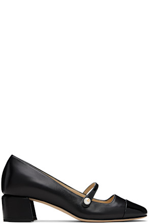 Black Elisa 45 Heels