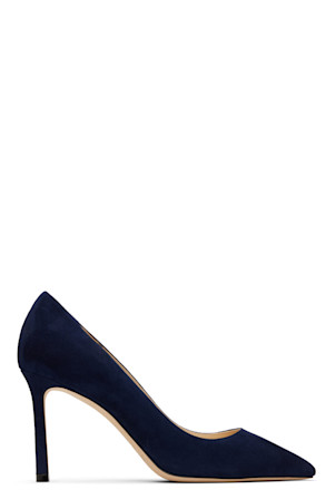 Navy Romy 85 Heels