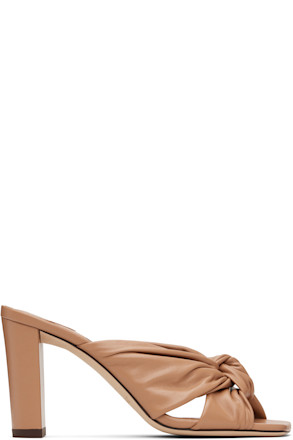 Beige Avenue 85 Heeled Sandals