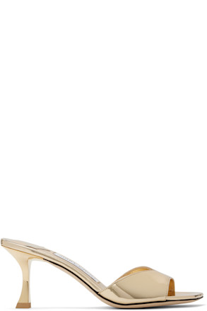 Gold Skye 70 Heeled Sandals