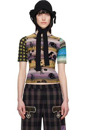 Multicolor Duke Short Sleeve Mesh T-shirt