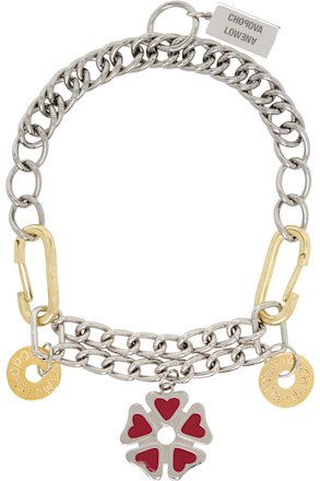 Silver Double Decker Necklace