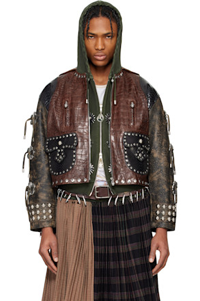 Brown Afterclap Leather Jacket