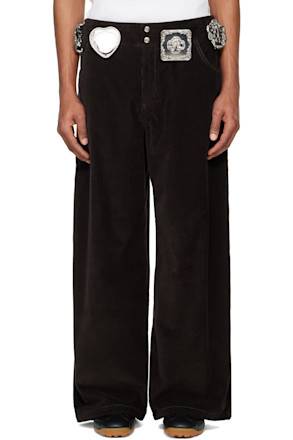 Green Beam Trousers