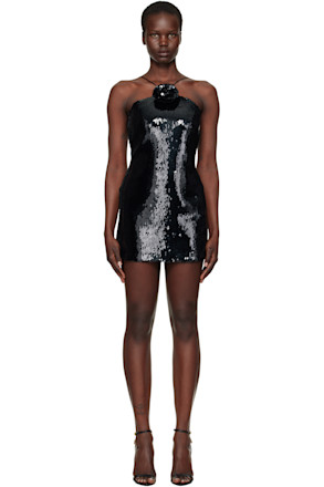 Black Choker Minidress
