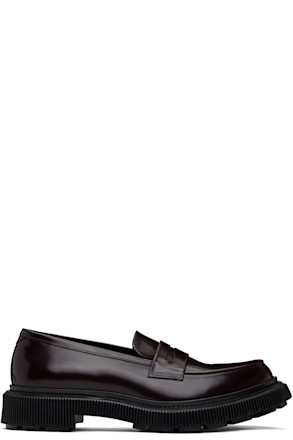 Burgundy Type 159 Loafers