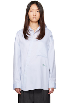Blue La Croisière 'The Cuadro' Shirt