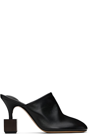 Black 'The Bisou' Mules