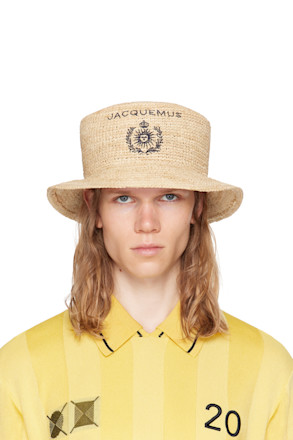 Beige 'Le bob Pesco' Bucket Hat