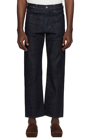 Navy La Croisière 'The Venice de-Nîmes' Jeans
